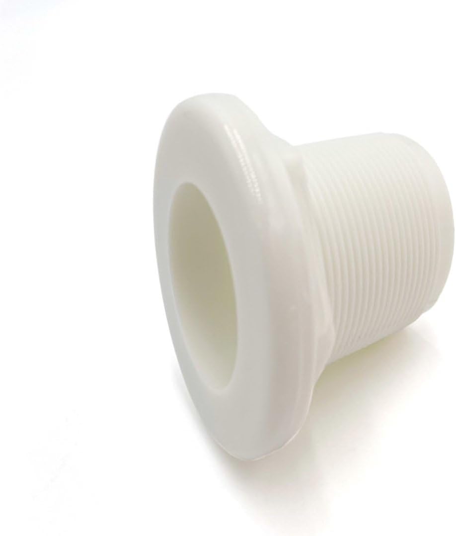 ESHOPPS 793888791404 Slip x Slip Replacement Bulkhead - White - 1 in.