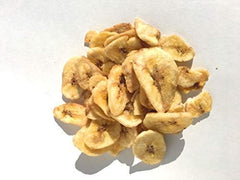 Banana Chips Treat, 4.0 Oz Bag - Real Fruit for Birds and Small Animals - Rabbits, Hamsters, Guinea Pigs, Mice, Gerbils, Rats, Cockatiels, Parrots, Macaws, Conures