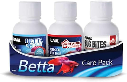 Fluval Betta Care for Fish, 2 fl. oz., Pack of 3.