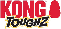 KONG Toughz Durable Plush Dog Toy - Long-Lasting Soft Chew Toy for Aggressive Chewers, Safe & Interactive for Dogs (Pup)