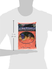 Estes Spectrastone Permaglo Orange Aquarium Gravel for Freshwater Aquariums, 5-Pound Bag