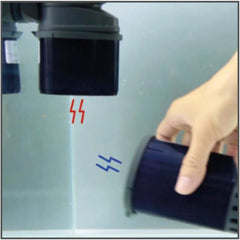 SICCE Shark ADV 400 Internal Filter, freshwater and saltwater application, for submerged use|106 GPH