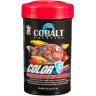 Cobalt Aquatics Color Enhancing Blue Flakes with Probiotics - Ideal for Tropical Fish - Enhances Health &Colors - Perfect for Fish Aquariums