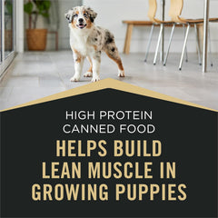 Purina Pro Plan Sport Puppy Wet Dog Food Variety Pack Beef & Chicken – 12 Pack 13 oz Cans