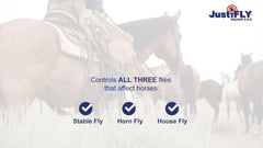 JustiFLY® Equine 8-8-8™ Top Dress – Long-Lasting Fly Control for Horses