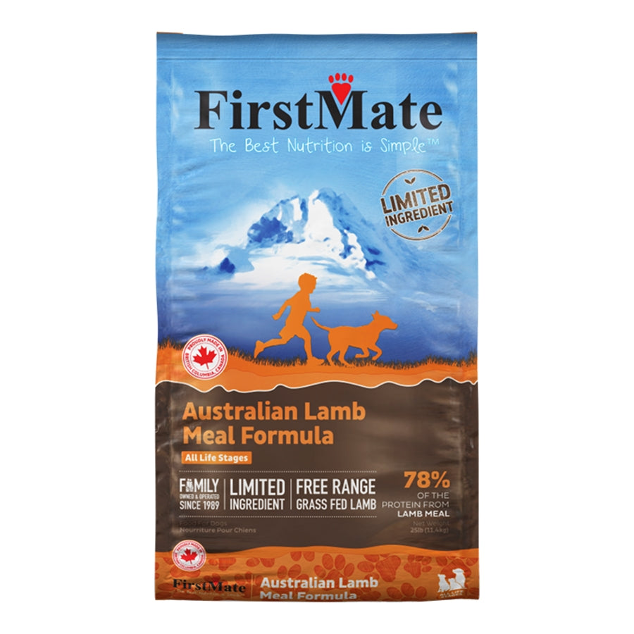 FirstMate Limited Ingredient Grain-Free Australian Lamb Dog Food – Kibble