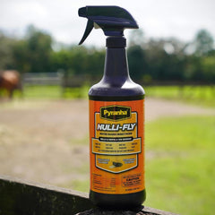 Pyranha Nulli-Fly Horse Fly Spray – Water-Based, 32 oz