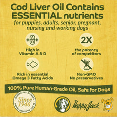 Happy Jack® Cod Liver Oil – 16 oz