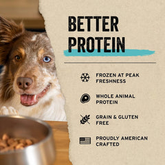 Vital Essentials Freeze Dried Raw Dog Food, Duck Mini Patties Entree, 14 oz