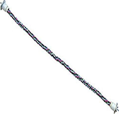 A&E CAGE COMPANY Multicolor Happy Beaks Cotton Cable Bird Perch.