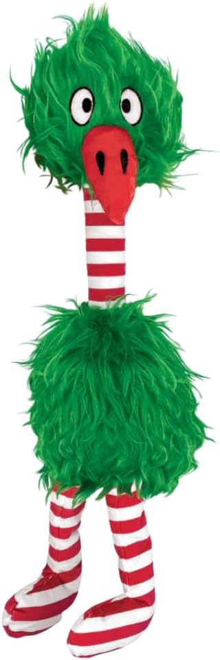 KONG Holiday Comfort Jumbo Bird Dog Toy Assorted