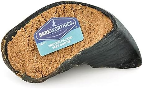 Barkworthies Protein Packed Beef Bootie with Bully Blend Whole - 4 ct