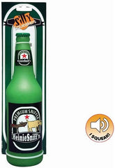 – Heinie Sniff'n Beer Bottle - Dog Toy - 100% Vinyl. Made Durable & Strong. Novelty Play Toy. 14 Bottles to Choose from and it Floats
