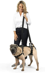 Solvit Product PetSafe CareLift Support Harness - Full Body Lifting Aid with Handle - Great for Pet Mobility and Older Dogs - Comfortable, Breathable Material - Easy to Adjust, Medium
