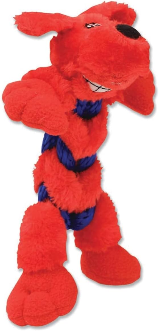 Mammoth Pet Products Squeakies Linkies Plush Interactive Durable Dog Toy Small