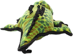 TUFFY - World's Tuffest Soft Dog Toy - Ocean Alligator-Squeakers - Multiple Layers. Made Durable, Strong & Tough. Interactive Play (Tug, Toss & Fetch). Machine Washable & Floats. (Regular)