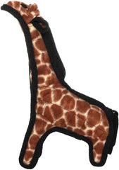 TUFFY - World's Tuffest Soft Dog Toy - Zoo Junior Giraffe - Multiple Layers. Made Durable, Strong & Tough. Interactive Play (Tug, Toss & Fetch). Machine Washable & Floats