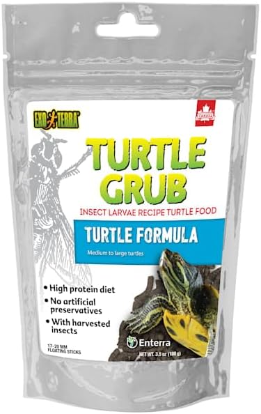 EXO-TERRA Bug Bites Turtle Formula, 3.5 oz.