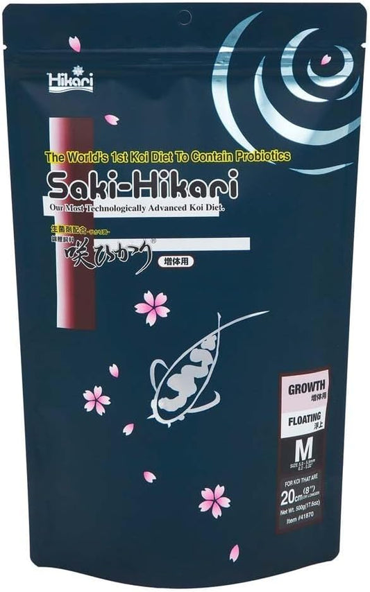 Hikari 330349 Saki Growth Medium Pellets, 17.6 oz