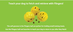 Flingerz Ultimate Fetch Toss & Launch Dog Toy Thrower (Replacement 2 Pack of Balls)