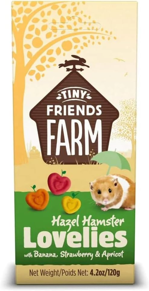 Supreme Tiny Friends Farm Lovelies Hamster Treats, 4.2 oz.