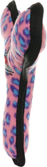 TUFFY - Tuffy`s Dog Toys Ultimate Bowmerang Pink Leopard Chew Toy