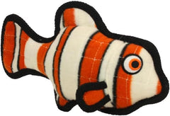TUFFY - World's Tuffest Soft Dog Toy - Ocean Junior - Squeakers - Multiple Layers. Made Durable, Strong & Tough. Interactive Play (Tug, Toss & Fetch).Machine Washable & Floats