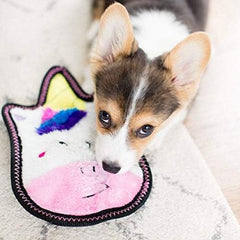 Zippy Paws Zp913 Z- Stitch Unicorn Game Dog Toy