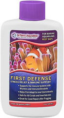 DrTim's Aquatics First Defense for Reef Aquariums – Stress Relief & Immune System Support with Vitamins Immunostimulants Fish Tanks - 4 oz.