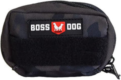 Boss Dog Tactical Molle Bag, Black Camo