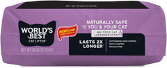 World's Best Cat Litter, Clumping Litter Formula for Multiple Cat
