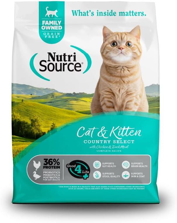 NutriSource Grain Free Cat & Kitten Country Select