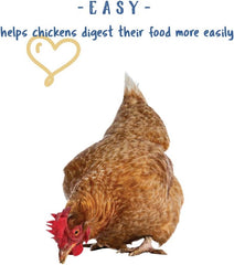 Manna Pro Chicken Grit with Probiotics – Crushed Granite Grit for Backyard Chickens, Supports Healthy Digestion and Gizzard Function, Ideal for Laying Hens and Small Flocks, 5 lb Bag