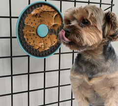 SPOT Soothers Multipurpose Dog Licking Mat- Dog Peanut Butter Lick Pad & Slow Feeder for Crate, Enrichment Toy for Small & Medium Dogs and Puppies, Food Grade Rubber, Anxiety Reliever, 6inch