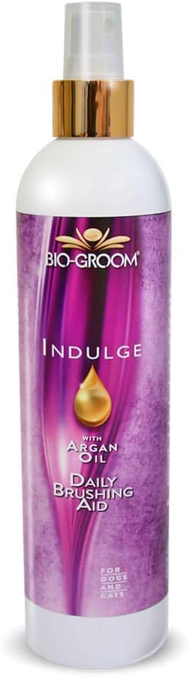 Bio-groom Indulge Argan Oil Daily Brushing Aid Spray 12 oz - Pack of 2