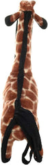 TUFFY - World's Tuffest Soft Dog Toy - Zoo Junior Giraffe - Multiple Layers. Made Durable, Strong & Tough. Interactive Play (Tug, Toss & Fetch). Machine Washable & Floats