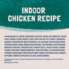 Natural Balance Pet Foods Original Ultra Indoor Canned Cat Food Chicken, 24ea/5.5 oz