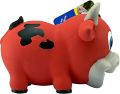 PetSport Naturflex Bull Latex Dog Chew Toy | All-Natural Soft, Squeaky, Non-Toxic Rubber Chew Toy | Safe for Indoor Play