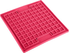 LickiMat Classic Playdate Slow Feeder for Dogs Lick Mat Boredom Anxiety Reducer Perfect for Food Treats Yogurt Liquid Food Peanut Butter Fun Alternative to a Slow Feed Dog Bowl, Pink