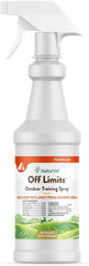 NaturVet Off Limits Pet Training Spray for Dogs & Cats – Deters Pets from Outdoor Areas – Includes Herbal Extracts – Non-Staining Sprays for Training Pets