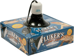 Fluker's Repta-Clamp Lamp, Heavy Duty Clamp Light For Reptile Tanks and Terrariums, UL/CUL Approved, Great for Reptile Basking, 150-Watt Maximum with Dimmable Switch