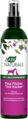 Ark Naturals Flea Flicker Tick Kicker Flea and Tick Repellent, for Cats and Dogs, Repels and Kills Fleas, Ticks, and Mosquitoes, Natural Botanical Formula, 8 oz. Bottle