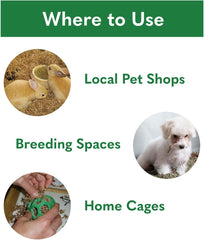 Fibercore ECO Bedding 99% Dust Free Paper Bedding for Small Pets, Eco Natural Bag
