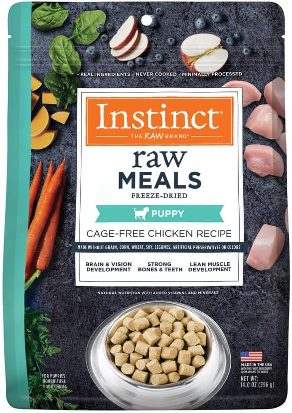 Instinct Raw Meals Freeze-Dried Puppy Chicken Dog Food