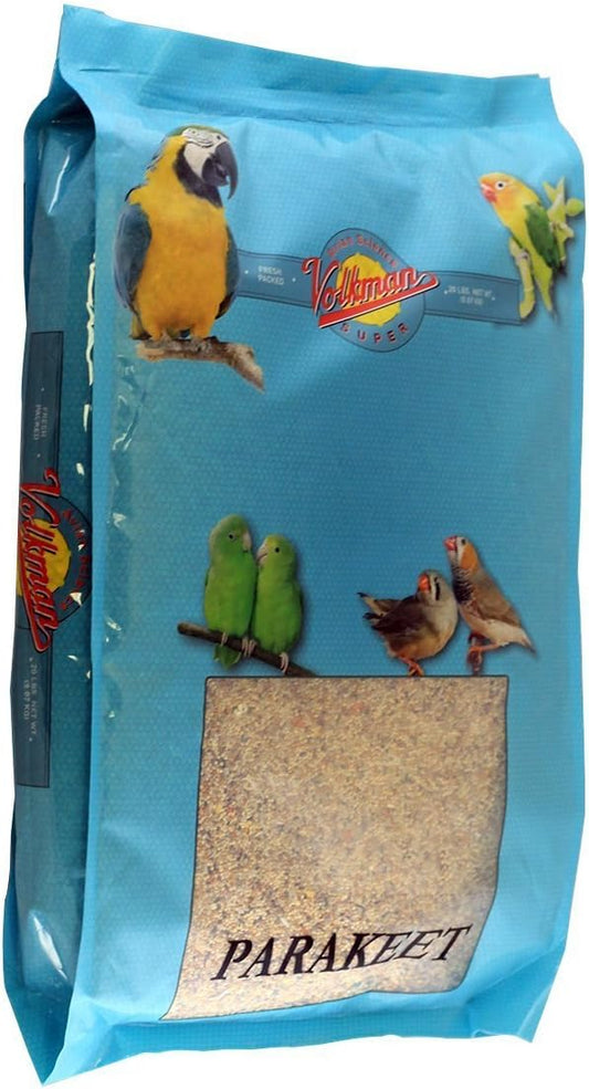 Volkman Avian Science Super Parakeet Diet Bird Food, 20 lbs.