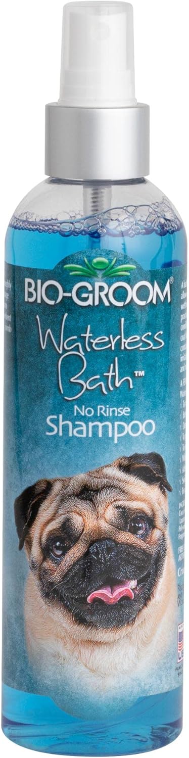 Bio-Groom Waterless Dog Shampoo - Tearless, No-Rinse, Dog Bathing Supplies, Puppy Wash, Cat & Dog Grooming Supplies, Cruelty-Free, Made in USA, Dry Shampoo Spray, Dog Products