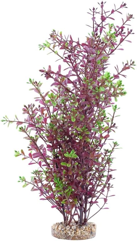Fluval Aqualife Red Rotala Plant, Plastic Aquarium Plant Decoration