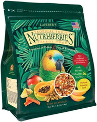 LAFEBER'S Tropical Fruit Nutri-Berries Pet Bird Food, Made with Non-GMO and Human-Grade Ingredients 3 lb