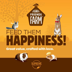 Supreme Tiny Friends Farm Gerty Guinea Pig Tasty Mix, Apple Strawberry, 2lbs