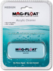 Gulfstream Tropical AGU130A Mag-Float Acrylic Aquarium Cleaner, Medium